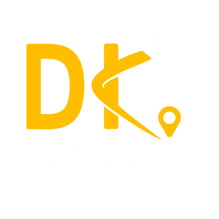 Kelionių agentūra DK Kelionės logotipas