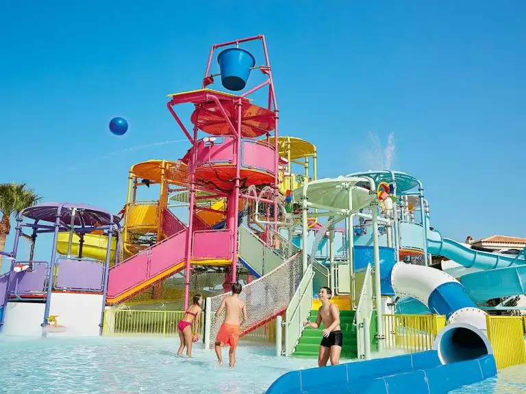 Grecotel marine palace & aqua park poilsio zona