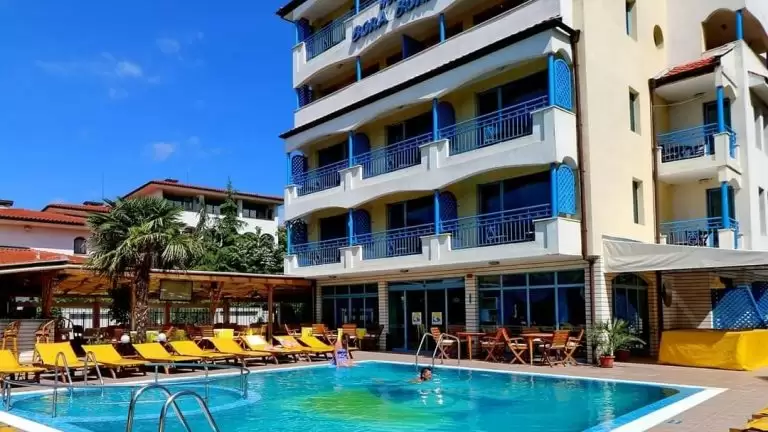 Bora Bora viešbutis Saulėtame krante – poilsinės atostogos Bulgarijoje