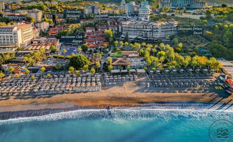 Justiniano Club Alanya – atostogos Alanijoje su viskas įskaičiuota